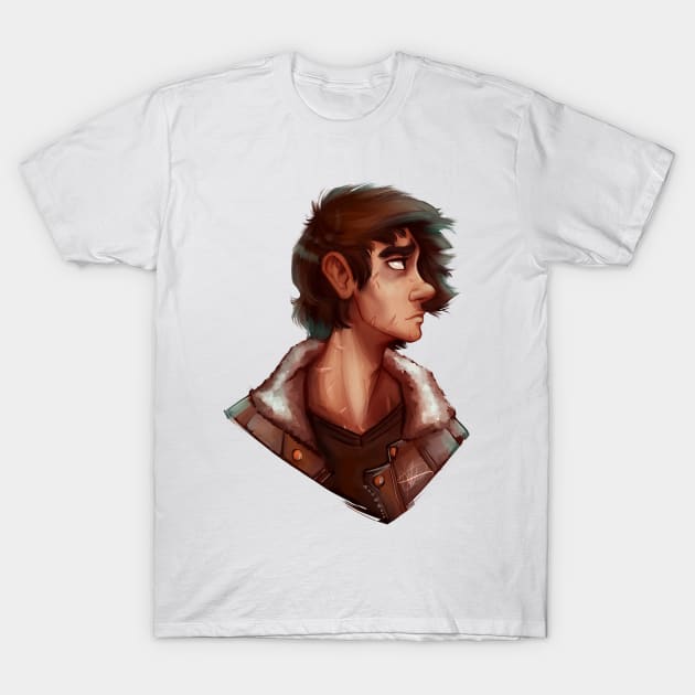 Nico Di Angelo T-Shirt by CrossRoadArt